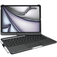 thumbnail image 1 of Pekarejue Wireless Keyboard Case for 2024 Apple iPad Pro 11 inch 5th Generation M5 M4 2025 2024, 360° Rotatable Protective Cover with Pencil Holder, Multi-Touch Trackpad, RGB Backlit Black, 1 of 6