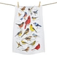 thumbnail image 1 of Peking Handicraft 04SER535WC Field Guide Birds Flour Sack Kitchen Towel, 25-inch Height, Cotton, 1 of 1