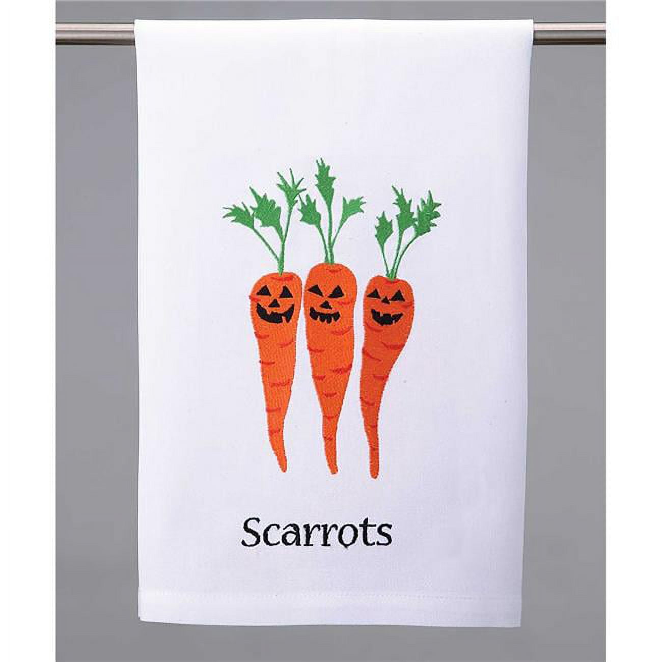 Peking Handicraft 04TA1248WC 16 X 25 In Scarrots Kitchen Towel Pack peking-handicraft-04ta1248wc-16-x-25-in-scarrots-kitchen-towel-pack