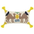 thumbnail image 1 of Peking Handicraft 30JBL24C16OB 9 x 16 in. Dune with Tassels Hook Pillow, 1 of 1