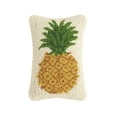 thumbnail image 1 of Peking Handicraft 30JES959C12OB Pineapple Hook Pillow, 12-inch Long, Wool and Cotton, 1 of 1