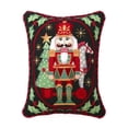 thumbnail image 1 of Peking Handicraft 31SSX133C18OB Nutcracker Needlepoint Pillow with Pull Toy, 1 of 1