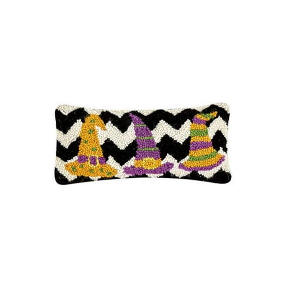 Peking Handicraft 31TG476C05OB Witch Hat Hook Pillow, 12-inch Length