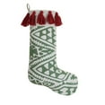 thumbnail image 1 of Peking Handicraft 31JBL82MC 12 x 20 in. Aisha Quilted Stocking with Tassels, 1 of 1