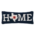 thumbnail image 1 of Peking Handicraft Home Texas Icon Polyfill Hook Throw Pillow, 20-inch Length, Home Decoration, 1 of 1