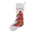 thumbnail image 1 of Peking Handicraft Merry Tree Stocking, 20-inch Length, Cotton, Poly, Christmas, Home D√©cor, Holiday Tradition, 1 of 1