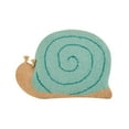 thumbnail image 1 of Peking Handicraft Snail Shaped Hook Throw Pillow, 16-inch Length, Home Decoration, 1 of 1
