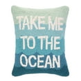 thumbnail image 1 of Peking Handicraft Take Me to The Ocean Hook Pillow, 14 by 18-Inch, 1 of 1
