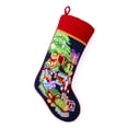 thumbnail image 1 of Peking Handicraft Toy Train Needlepoint Stocking, Wool, 11 Inch X 18 Inch, 1 of 2