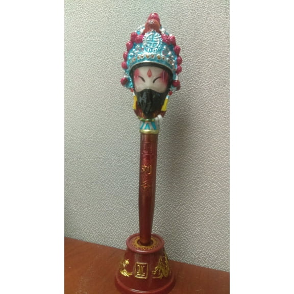 Peking Opera Character Pen Ballpoint Collectible Stationery Display 1 Piece LS02711