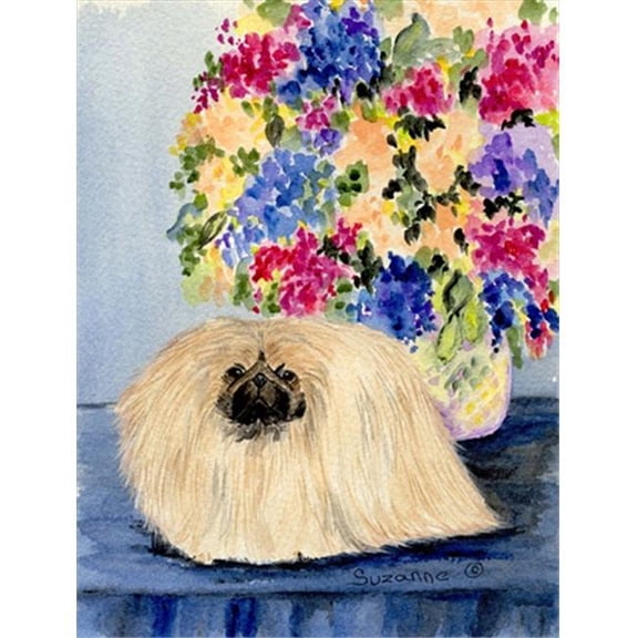 Pekingese Flag Canvas - House Size