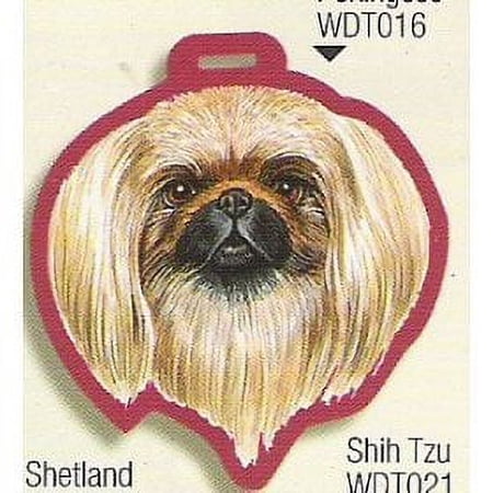 Pekingese Luggage Tag