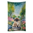 thumbnail image 1 of Pekingese Spring Path Kitchen Towel, 1 of 5