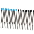thumbnail image 1 of Pekkaxy 20 Pack Black & Blue Pen Refills Replacement Ink for Tactical Pen (10 Pcs Black, 10 Pcs Blue), 1 of 7