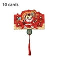 thumbnail image 1 of Pekkaxy 2025 Year of the Horse Folding Red Envelope, Multi-Layer Cash Slot with Auspicious Decor, for Lunar New Year Gifts, Business Blessings, and Holiday, 1 of 9