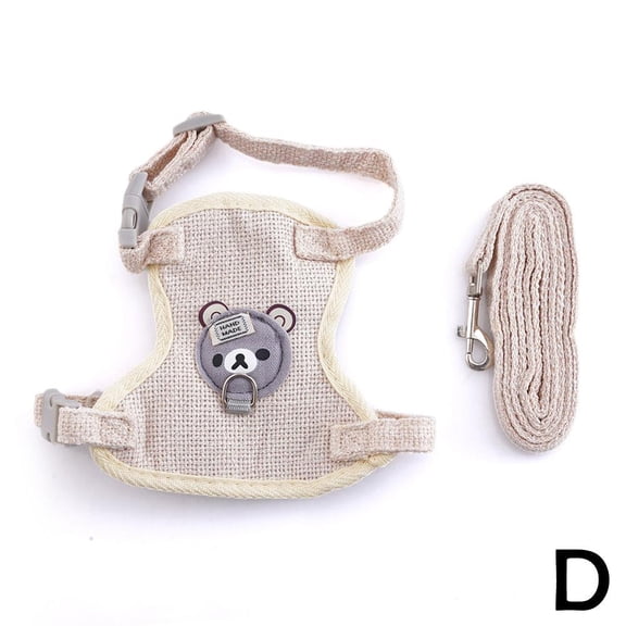 Pekkaxy Adjustable Pet Leash, 47 in, Up to 12 lb, Secure Control for Walks, Perfect for Small Dogs on Outdoor Adventures