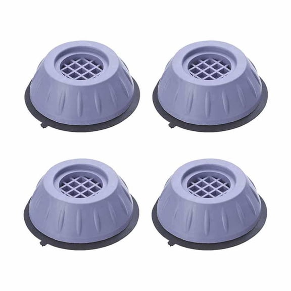 Pekkaxy Anti-Vibration Washing Machine Pads, 4-Pack, Reduces Noise and Prevents Shifting, For Leveling Appliances on Uneven Floors