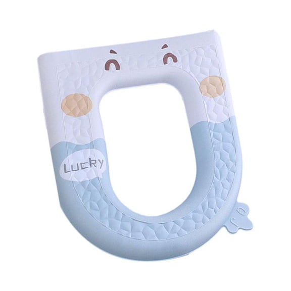 Pekkaxy Cartoon Pattern Toilet Seat Cover, Waterproof & Easy-Clean EVA Material, Fun Bathroom Upgrade for Kids & Families