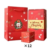 Pekkaxy Christmas Explosion Surprise Money Box, Folding Red Envelope Gift Box for Cash and Cards