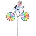 thumbnail image 1 of Pekkaxy Colorful Animal Bike Windmill, 35.4 in Total Length, Fun Wind-Powered Motion for Outdoor Decoration, Adds Whimsy to Garden or Yard, 1 of 8