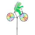 thumbnail image 1 of Pekkaxy Colorful Animal Bike Windmill, 35.4 in Total Length, Fun Wind-Powered Motion for Outdoor Decoration, Adds Whimsy to Garden or Yard, 1 of 8
