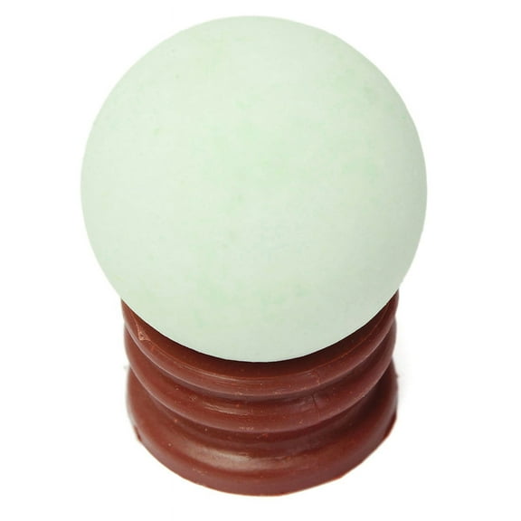 Pekkaxy Glow in the Dark Luminous Crystal Sphere Ball - 35mm Green Decorative Stone Ornament