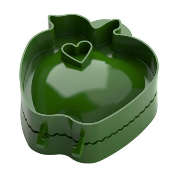 Pekkaxy Hand Pie Molds, 2-Pack with Apple & Heart Shapes, Create Perfect Individual Pies for Fall Baking and Parties