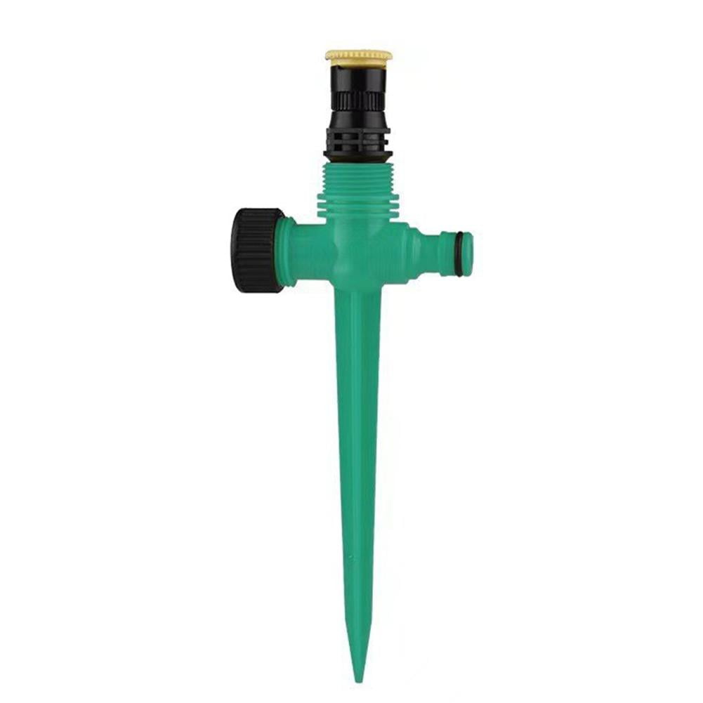 Sprinker Split Stream Bast Pekkaxy Impact Sprinkler with 9.33 in Height, Adjustable Water Stream ...