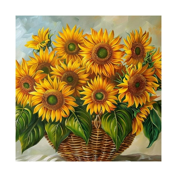 Pekkaxy Landscape Handmade Sticker Kit, 11.81 x 15.75 in Oil Canvas, Create Unique Personalized Scenic Art, Perfect for DIY Craft Projects and Home Decor