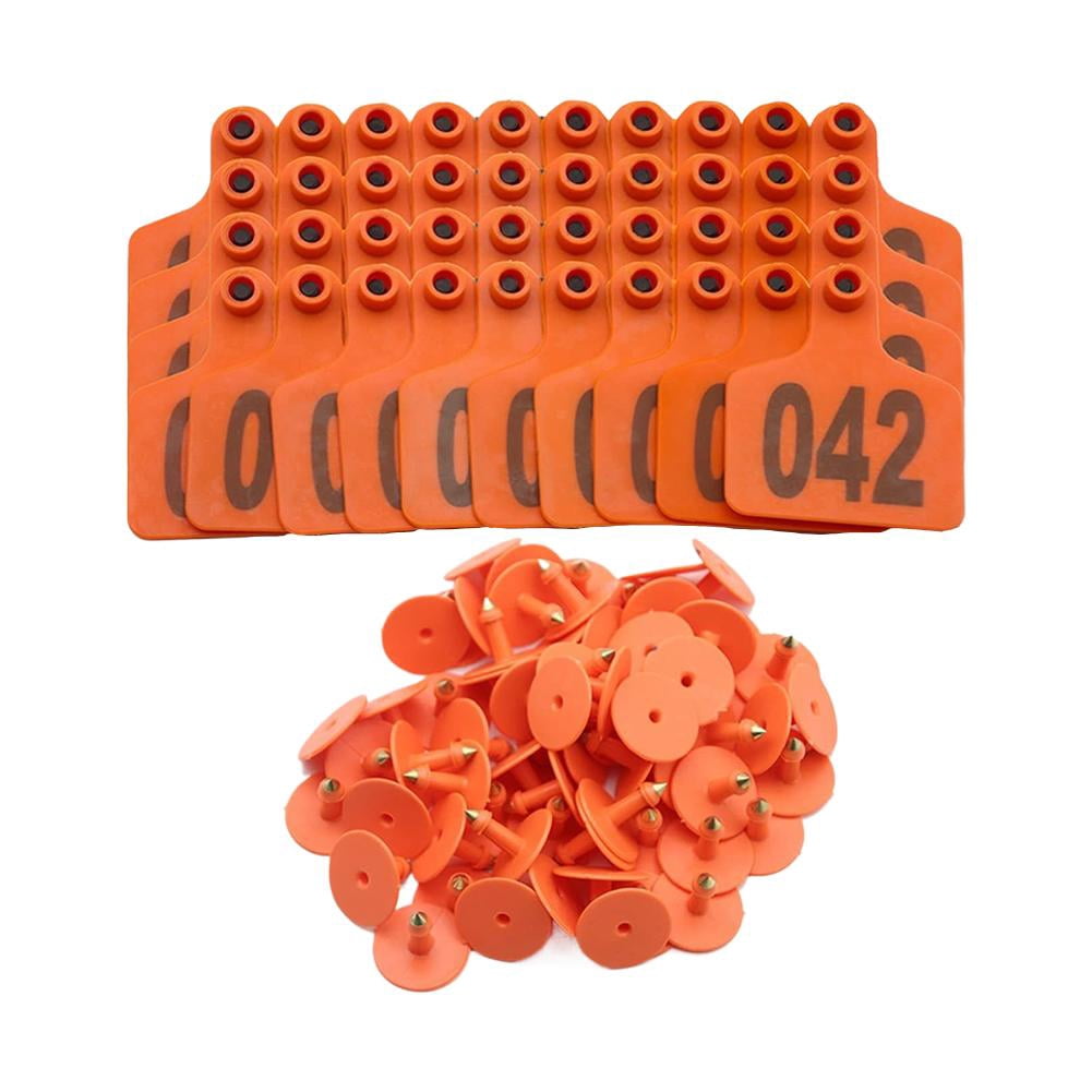 Ear Rust Sign Pekkaxy Livestock Ear Tags, 1.97