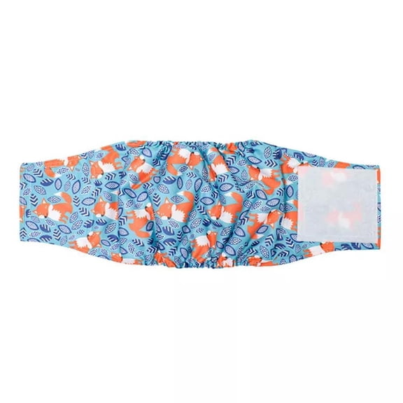 Pekkaxy Male Dog Belly Wrap Diaper, Adjustable for Leak Prevention, For Puppy Potty Training and Overnight Use