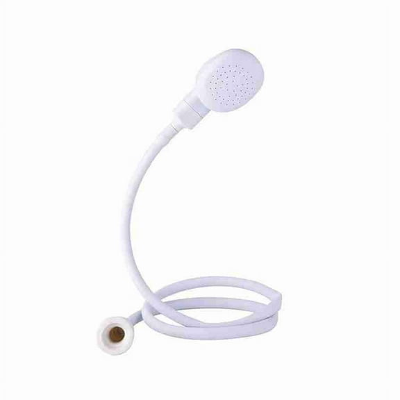 Pekkaxy Multi-Functional Pet Shower Sprayer with Drain Strainer - Flexible Hose Bath Faucet Head for Dog Cat Grooming Washing