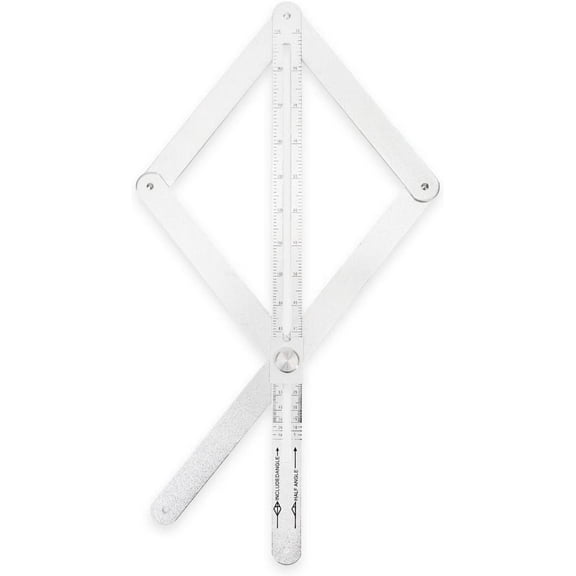 Pekkaxy New 2025 Miter Saw Protractor Angle Finder Bevel Gauge Corner Tool with Scales for Woodworking, Aluminium Alloy Premium Digital Angle Finder