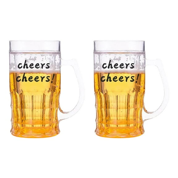 Pekkaxy Novelty Beer Mug, 14 oz Capacity with Wide Handle, Comfortable Grip for Chilled Drinks, Perfect for Home Decor and Party Celebrations