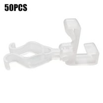 Pekkaxy Outdoor Holiday Light Clips, Weatherproof Gutter Hooks for String Lights