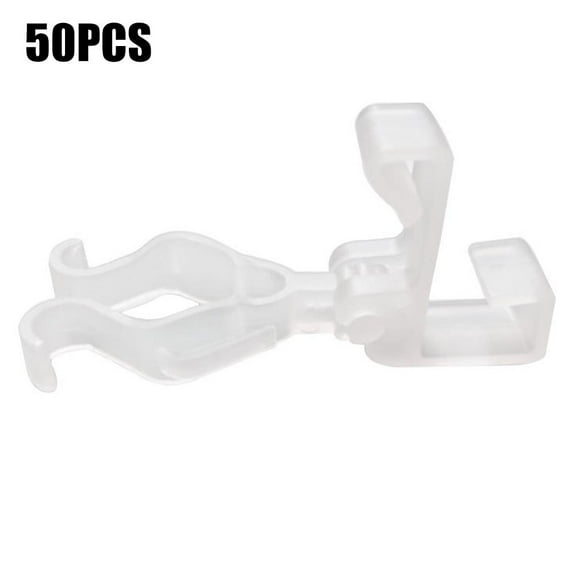 Pekkaxy Outdoor Holiday Light Clips, Weatherproof Gutter Hooks for String Lights