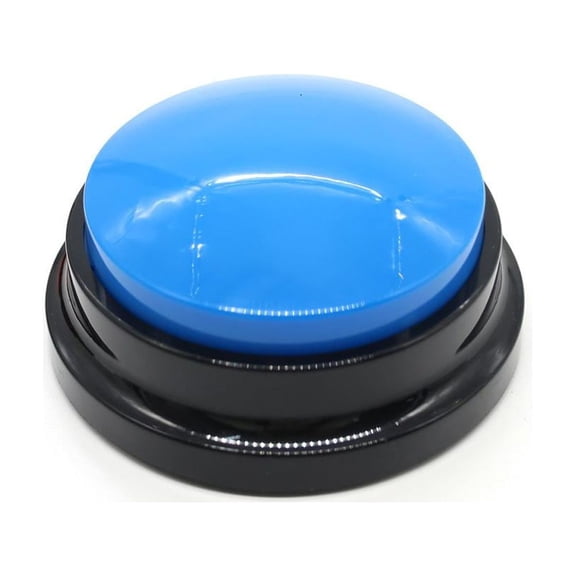 Pekkaxy Pet Communication Button, 3.31 x 1.56 x 2.73 in, Helps Pets Express Needs with Simple Paw Press, for Interactive Training and Bonding