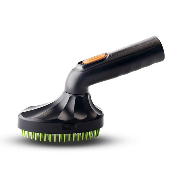 Pekkaxy Pet Hair Removal Brush with 4.72x2.76 in Head, Suction Design for Direct Hair Pickup, Connects to Vacuum for Floors and Furniture