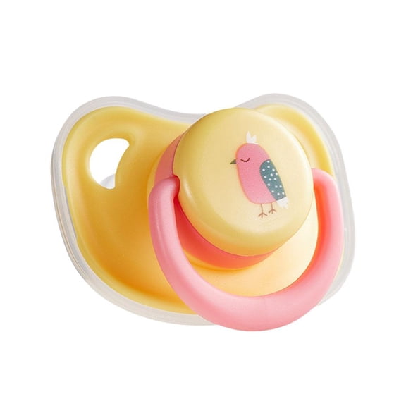 Pekkaxy Pet Silicone Pacifier, 3 Colors, Bite-Resistant Chew Toy, Calms Anxious Pets During Playtime