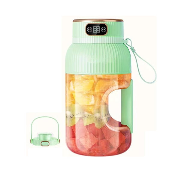 Pekkaxy Portable Juicer Blender, 1200 ml Capacity with USB-C Charging, Perfect for Fresh Smoothies On the Go