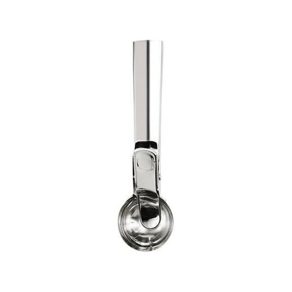 Pekkaxy Stainless Steel Ice Cream Scoop, 7.3 in Long, Creates Perfect Round Scoops, Ideal for Serving Desserts at Home