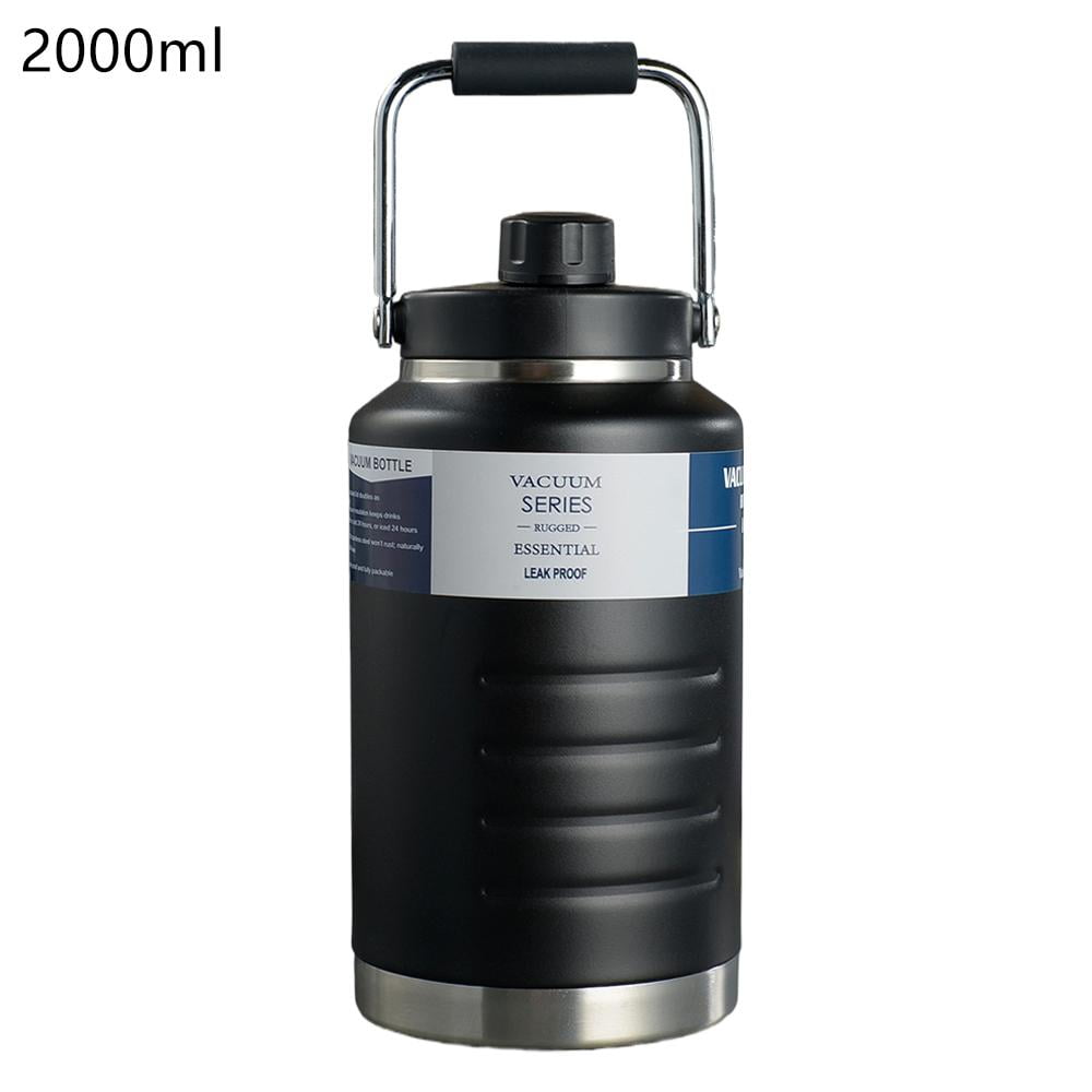 Pekkaxy Stainless Steel Insulated Water Bottle, 50 oz, Keeps Drinks Hot or Cold for 12 Hours, Perfect for Gym, Hiking, and Outdoor Adventures
