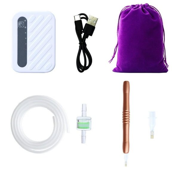 Pekkaxy Suction Drill Set with 1500 mAh Power Bank, Portable USB Charging for Tools, DIY Crafting and Home Repair Kit