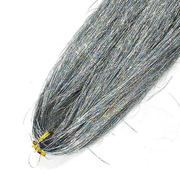 Pekkaxy Tinsel Icicles, 19 Icicle Tinsel Strands for Christmas Tree Shiny Foil Fringes Tinsels Christmas Tree Decorations for Xmas Trees Sparkling Holiday Decor Birthday Wedding Party