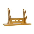 thumbnail image 1 of Pekkaxy Wooden Flute Display Stand, 5-Tier Organizer for Woodwind Instruments, Perfect for Home Studio or Music Room, 1 of 9