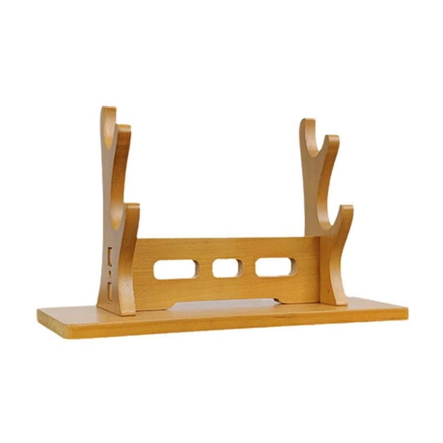 Pekkaxy Wooden Flute Display Stand, 5-Tier Organizer for Woodwind Instruments, Perfect for Home Studio or Music Room