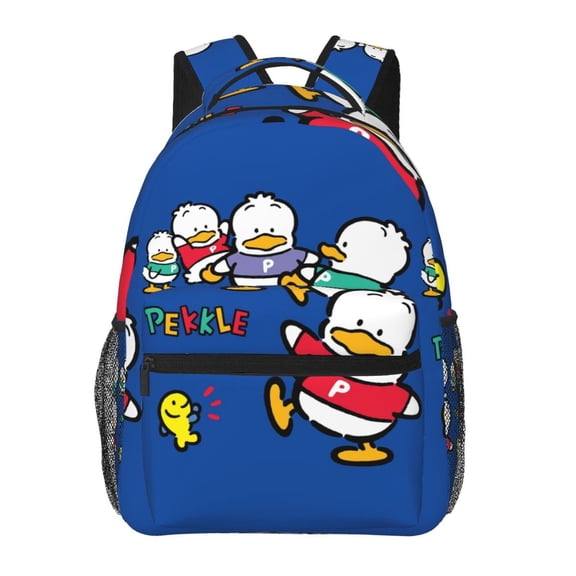 Pekkle Backpack Cute Printed Lightweight Casual Unisex Laptop Computer Bookbag School Hiking Work Business Travel Daypacks Gifts