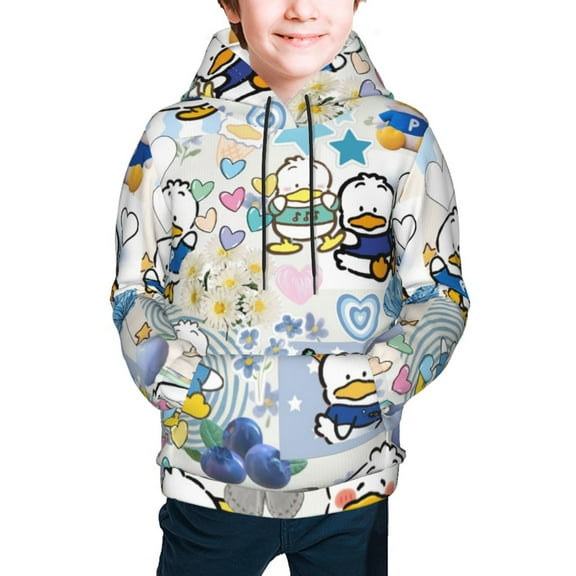 Pekkle Teen Boys Girls Hoodies 3D Printed Cool Long Sleeve Hooded Pullover Lightweight Sweatshirt for Kids Youth