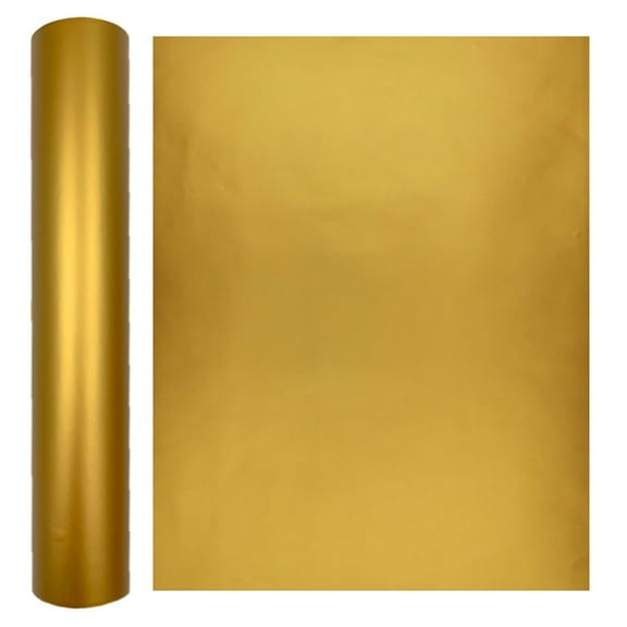 Película de vinilo autoadhesiva de metal mate para transferencia de calor, plancha para bricolaje, pegatina para el hogar