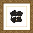 thumbnail image 1 of Pela 12x12 Gold Ornate Wood Framed with Double Matting Museum Art Print Titled - Noir And Blanc III, 1 of 4